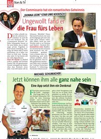 Titelbild der Ausgabe 4/2019 von Michael Schum acher: Jetzt können ihm alle ganz nahe sein: Eine App setzt ihm ein Denkmal. Zeitschriften als Abo oder epaper bei United Kiosk online kaufen.