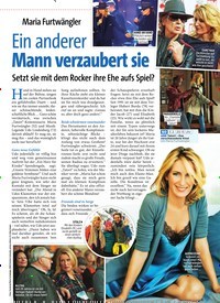 Titelbild der Ausgabe 5/2019 von Maria Furtwängler: Ein anderer Mann verzaubert sie. Zeitschriften als Abo oder epaper bei United Kiosk online kaufen.