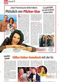 Titelbild der Ausgabe 21/2019 von Stars & TV: „Tatort“-Kommissarin Ulrike Folkerts: Plötzlich ein Pilcher-Star. Zeitschriften als Abo oder epaper bei United Kiosk online kaufen.