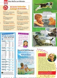 Titelbild der Ausgabe 31/2019 von Die Katze ist zu Hause der Chef!. Zeitschriften als Abo oder epaper bei United Kiosk online kaufen.