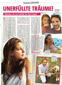 Titelbild der Ausgabe 47/2019 von Yvonne Catter feld: UNERFÜLLTE TRÄUME!. Zeitschriften als Abo oder epaper bei United Kiosk online kaufen.
