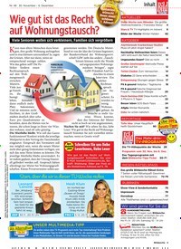 Titelbild der Ausgabe 48/2019 von Wie gut ist das Recht auf Wohnungstausch?. Zeitschriften als Abo oder epaper bei United Kiosk online kaufen.