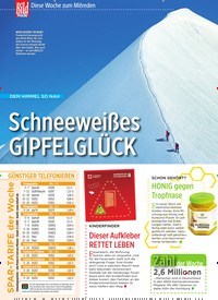 Titelbild der Ausgabe 5/2020 von DEM HIMMEL SO NAH: Schneeweißes GIPFELGLÜCK. Zeitschriften als Abo oder epaper bei United Kiosk online kaufen.