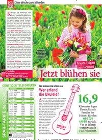 Titelbild der Ausgabe 12/2020 von Diese Woche zum Mitreden: Jetzt blühen sie. Zeitschriften als Abo oder epaper bei United Kiosk online kaufen.
