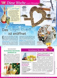 Titelbild der Ausgabe 49/2018 von Gewinnen Sie mit: Traum-Konzert in der Elbphilharmonie. Zeitschriften als Abo oder epaper bei United Kiosk online kaufen.