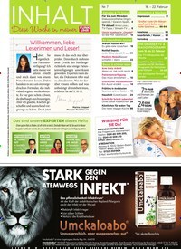 Titelbild der Ausgabe 7/2019 von Diese Woche in meiner: Willkommen, liebe Leserinnen und Leser!. Zeitschriften als Abo oder epaper bei United Kiosk online kaufen.