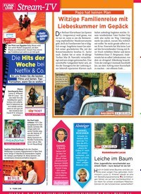 Titelbild der Ausgabe 14/2019 von Papa hat keinen Plan: Witzige Familienreise mit Liebeskummer im Gepäck. Zeitschriften als Abo oder epaper bei United Kiosk online kaufen.