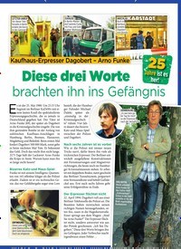 Titelbild der Ausgabe 17/2019 von Diese drei Worte brachten ihn ins Gefängnis. Zeitschriften als Abo oder epaper bei United Kiosk online kaufen.