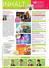 Titelbild der Ausgabe 23/2019 von Willkommen, liebe Leserinnen und Leser!. Zeitschriften als Abo oder epaper bei United Kiosk online kaufen.