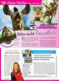 Titelbild der Ausgabe 23/2019 von Diese Woche zum Mitreden: Bitte recht freundlich!. Zeitschriften als Abo oder epaper bei United Kiosk online kaufen.