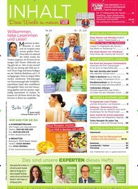 Titelbild der Ausgabe 24/2019 von Willkommen, liebe Leserinnen und Leser!. Zeitschriften als Abo oder epaper bei United Kiosk online kaufen.