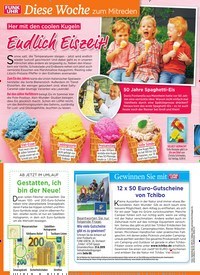 Titelbild der Ausgabe 24/2019 von Diese Woche zum Mitreden. Zeitschriften als Abo oder epaper bei United Kiosk online kaufen.