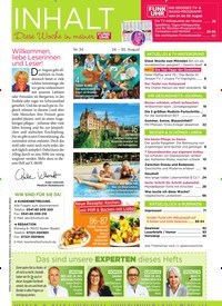 Titelbild der Ausgabe 34/2019 von Willkommen, liebe Leserinnen und Leser!. Zeitschriften als Abo oder epaper bei United Kiosk online kaufen.