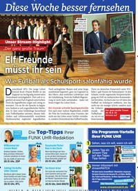 Titelbild der Ausgabe 37/2019 von Elf Freunde müsst ihr sein. Zeitschriften als Abo oder epaper bei United Kiosk online kaufen.