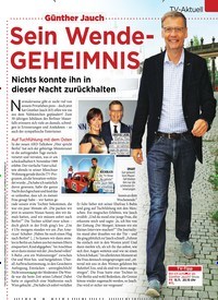 Titelbild der Ausgabe 45/2019 von TV-Aktuell: Günther Jauch: Sein Wende-GEHEIMNIS. Zeitschriften als Abo oder epaper bei United Kiosk online kaufen.