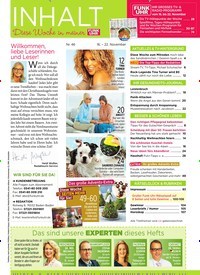 Titelbild der Ausgabe 46/2019 von Willkommen, liebe Leserinnen und Leser!. Zeitschriften als Abo oder epaper bei United Kiosk online kaufen.