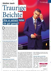 Titelbild der Ausgabe 49/2019 von TV-Aktuell: Traurige Beichte: War er seinem Vater nie gut genug?. Zeitschriften als Abo oder epaper bei United Kiosk online kaufen.