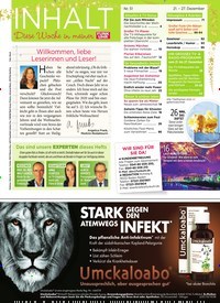 Titelbild der Ausgabe 51/2019 von Willkommen, liebe Leserinnen und Leser!. Zeitschriften als Abo oder epaper bei United Kiosk online kaufen.