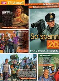 Titelbild der Ausgabe 1/2020 von So spannend wird 2020 im TV. Zeitschriften als Abo oder epaper bei United Kiosk online kaufen.