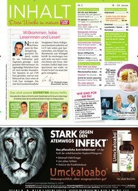 Titelbild der Ausgabe 3/2020 von Diese Woche in meiner FUNK UHR: Willkommen, liebe Leserinnen und Leser!. Zeitschriften als Abo oder epaper bei United Kiosk online kaufen.