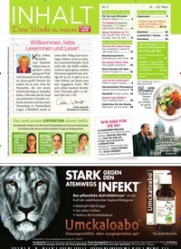Titelbild der Ausgabe 11/2020 von Diese Woche in meiner: Willkommen, liebe Leserinnen und Leser!. Zeitschriften als Abo oder epaper bei United Kiosk online kaufen.