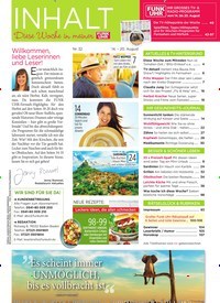Titelbild der Ausgabe 32/2021 von Hurra, jetzt ist allerbeste Tomaten -Zeit !. Zeitschriften als Abo oder epaper bei United Kiosk online kaufen.