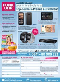 Titelbild der Ausgabe 34/2021 von Willkommen, liebe Leserinnen und Leser!. Zeitschriften als Abo oder epaper bei United Kiosk online kaufen.