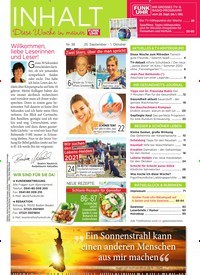 Titelbild der Ausgabe 38/2021 von Wir sind tierisch gut befreundet. Zeitschriften als Abo oder epaper bei United Kiosk online kaufen.