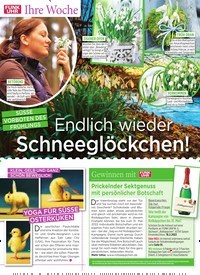 Titelbild der Ausgabe 6/2022 von Endlich wieder Schneeglöckchen!. Zeitschriften als Abo oder epaper bei United Kiosk online kaufen.