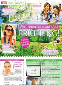 Titelbild der Ausgabe 9/2022 von Wir freuen uns auf den FRÜHLING!. Zeitschriften als Abo oder epaper bei United Kiosk online kaufen.