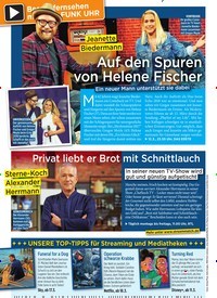 Titelbild der Ausgabe 10/2022 von Auf den Spuren von Helene Fischer. Zeitschriften als Abo oder epaper bei United Kiosk online kaufen.