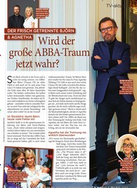 Titelbild der Ausgabe 11/2022 von Wird der große ABBA-Traum jetzt wahr?. Zeitschriften als Abo oder epaper bei United Kiosk online kaufen.