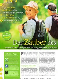 Titelbild der Ausgabe 15/2022 von Der Zauber des Wanderns. Zeitschriften als Abo oder epaper bei United Kiosk online kaufen.