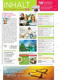 Titelbild der Ausgabe 16/2022 von Willkommen, liebe Leserinnen und Leser!. Zeitschriften als Abo oder epaper bei United Kiosk online kaufen.
