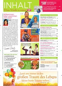 Titelbild der Ausgabe 18/2022 von Willkommen, liebe Leserinnen und Leser!. Zeitschriften als Abo oder epaper bei United Kiosk online kaufen.