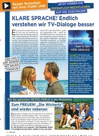 Titelbild der Ausgabe 25/2022 von KLARE SPRACHE! Endlich verstehen wir TV- Dialoge besser. Zeitschriften als Abo oder epaper bei United Kiosk online kaufen.
