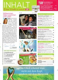 Titelbild der Ausgabe 26/2022 von Willkommen, liebe Leserinnen und Leser!. Zeitschriften als Abo oder epaper bei United Kiosk online kaufen.