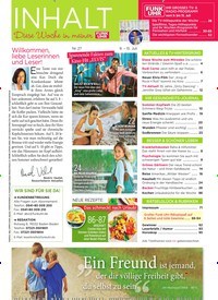Titelbild der Ausgabe 27/2022 von Willkommen, liebe Leserinnen und Leser!. Zeitschriften als Abo oder epaper bei United Kiosk online kaufen.