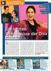 Titelbild der Ausgabe 29/2022 von Die letzten Geheimnisse der Diva. Zeitschriften als Abo oder epaper bei United Kiosk online kaufen.