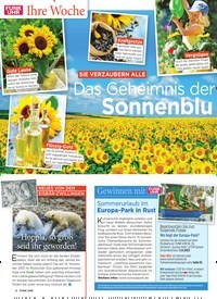 Titelbild der Ausgabe 30/2022 von Das Geheimnis der Sonnenblumen. Zeitschriften als Abo oder epaper bei United Kiosk online kaufen.