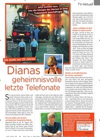 Titelbild der Ausgabe 30/2022 von Dianas geheimnisvolle letzte Telefonate. Zeitschriften als Abo oder epaper bei United Kiosk online kaufen.
