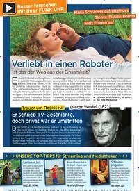 Titelbild der Ausgabe 31/2022 von Verliebt in einen Roboter. Zeitschriften als Abo oder epaper bei United Kiosk online kaufen.