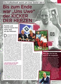 Titelbild der Ausgabe 31/2022 von Bis zum Ende war „Uns Uwe“ der KICKER DER HERZEN. Zeitschriften als Abo oder epaper bei United Kiosk online kaufen.