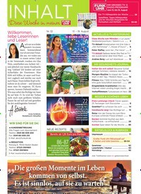 Titelbild der Ausgabe 32/2022 von Willkommen, liebe Leserinnen und Leser!. Zeitschriften als Abo oder epaper bei United Kiosk online kaufen.
