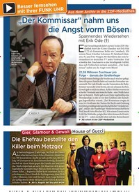 Titelbild der Ausgabe 32/2022 von „Der Kommissar“ nahm uns die Angst vorm Bösen. Zeitschriften als Abo oder epaper bei United Kiosk online kaufen.