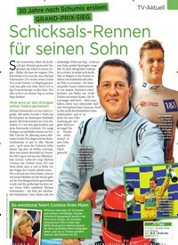 Titelbild der Ausgabe 34/2022 von Schicksals-Rennen – für seinen Sohn. Zeitschriften als Abo oder epaper bei United Kiosk online kaufen.