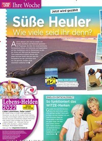 Titelbild der Ausgabe 35/2022 von Süße Heuler. Zeitschriften als Abo oder epaper bei United Kiosk online kaufen.