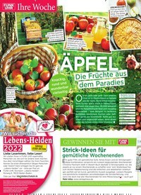 Titelbild der Ausgabe 41/2022 von ÄPFEL Die Früchte aus dem Paradies. Zeitschriften als Abo oder epaper bei United Kiosk online kaufen.