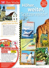 Titelbild der Ausgabe 43/2022 von Höher, weiter, Spitzenreiter!. Zeitschriften als Abo oder epaper bei United Kiosk online kaufen.