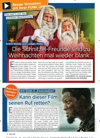 Titelbild der Ausgabe 48/2022 von Die Schnitzel-Freunde sind zu Weihnachten mal wieder blank…. Zeitschriften als Abo oder epaper bei United Kiosk online kaufen.